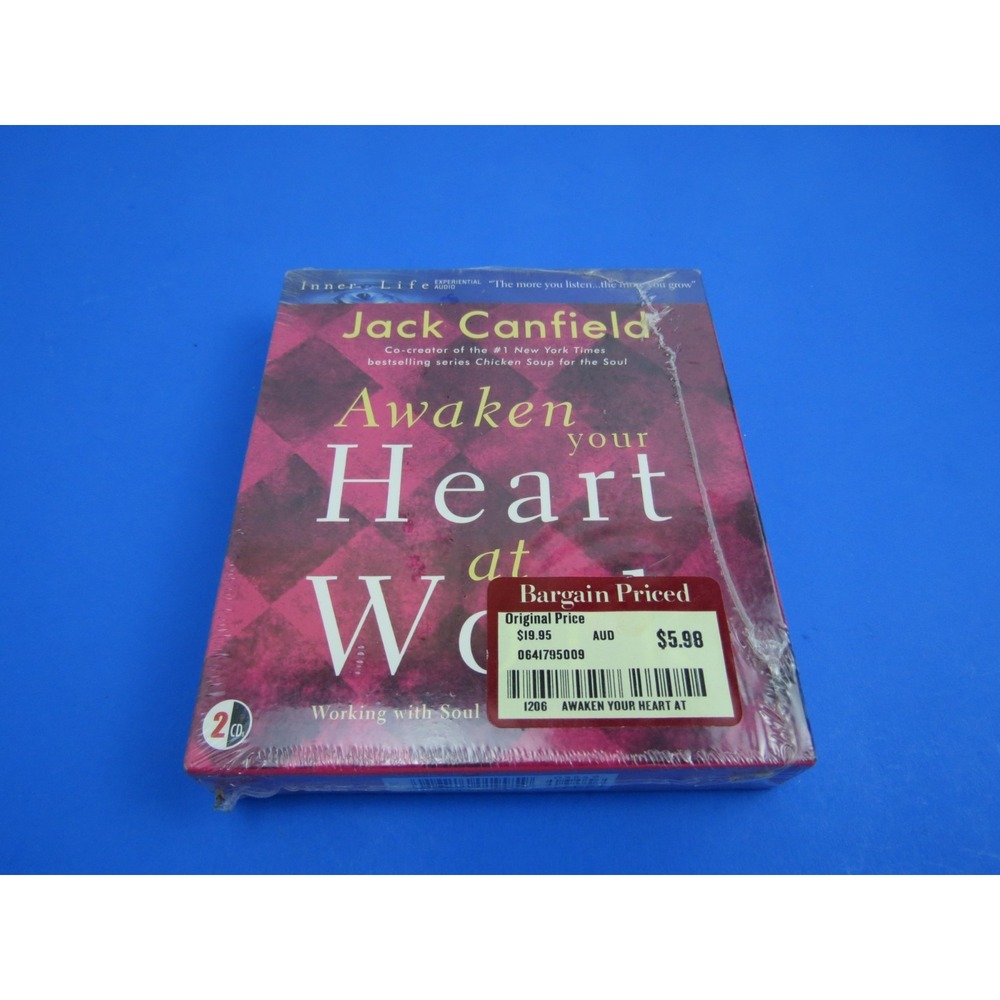 Awaken Your Heart At Work Jack Canfield 2 CD Audiobook SEALED